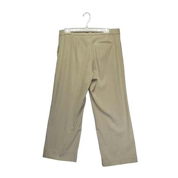Coldwater Creek‎ Dress Pants Size P12 Tan Khaki Petite Very Soft - Picture 2 of 6